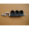 Towers Cable Clamps Double Type RF Feeder Clamp 4 Way